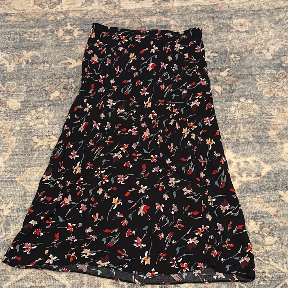 Madewell Floral Skirt
